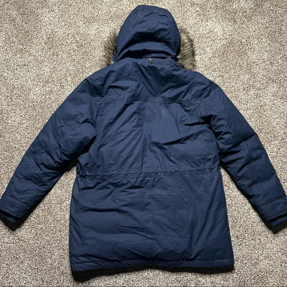 NWOT Abercrombie & Fitch Down Filled Insulated Jacket Coat Size XL Blue - Picture 8 of 11